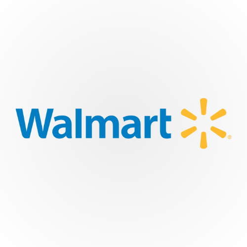 Walmart logo with yellow spark symbol.